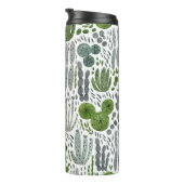 Kakteen Watercolor Hand Painted Pattern Thermosbecher (Nach rechts gedreht)