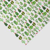 Kakti auf Weiß Seidenpapier (Ausschnitt)