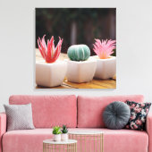 Kakti Leinwanddruck (Insitu (Wohnzimmer))