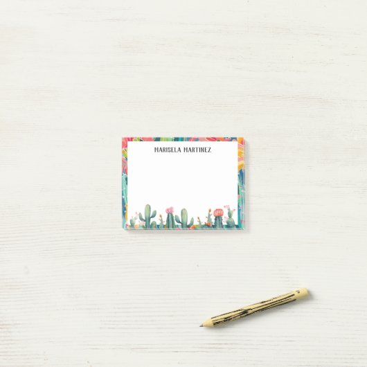 KAKTI-Nachhinweise Post-it Klebezettel (Auf Schreibtisch)