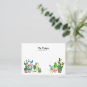 Kakti Visitenkarte (Stehend Vorderseite)