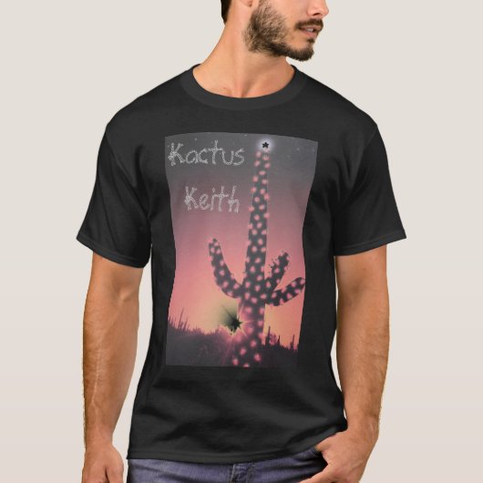 Kaktus 002, Kactus Keith T-Shirt (Vorderseite)