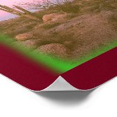 Kaktus 35 mm Filmdruck Poster (Ecke)