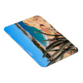Kaktus auf der Felshütte über Sandy Beach Magnet (Rechte Seite)