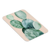 Kaktus auf Korallen Magnet (Rechte Seite)