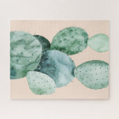 Kaktus auf Korallen Puzzle (Horizontal)