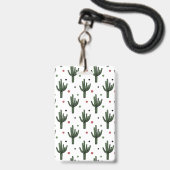 Kaktus Ausweis (Rückseite mit Lanyard)