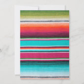 Kaktus-Babyparty-Einladung Taco-Kampfbabys Einladung (Rückseite)