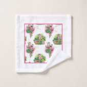 Kaktus Badhandtuch Set (Waschlappen)