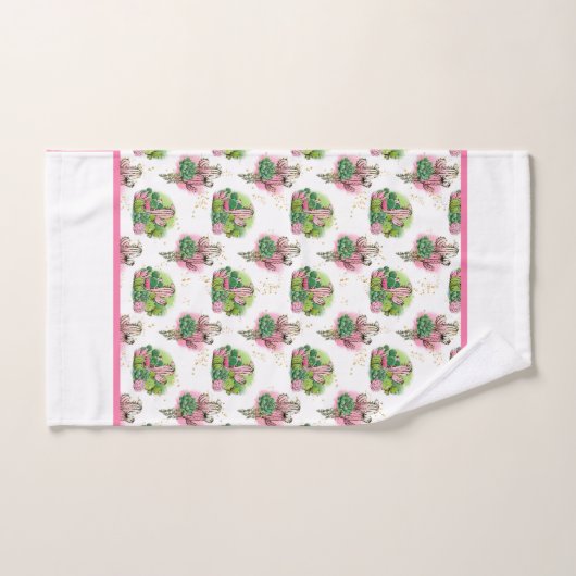 Kaktus Badhandtuch Set (Handtuch)