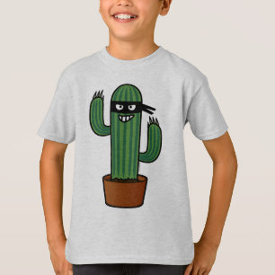 Kaktus bandido ninja verdeckter hinterlistiger T-Shirt