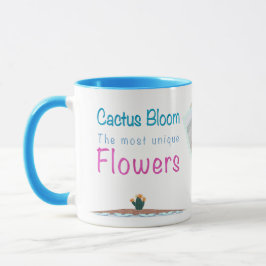 Kaktus blühen die einzigartigsten Blume Tasse