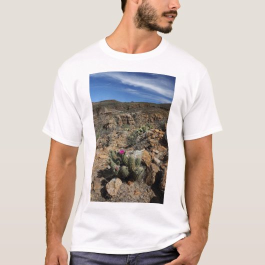 Kaktus-Blühen T-Shirt (Vorderseite)