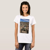 Kaktus-Blühen T-Shirt (Vorne ganz)