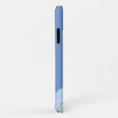 Kaktus blühen Wüste Blume Aquarellpfirsich lila Case-Mate iPhone Hülle (Hinten/Rechts)