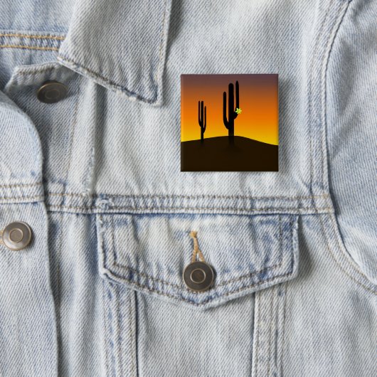 Kaktus-Blume Button (Beispiel)