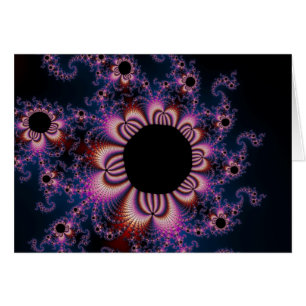 Kaktus-Blume - Fraktal-Karte