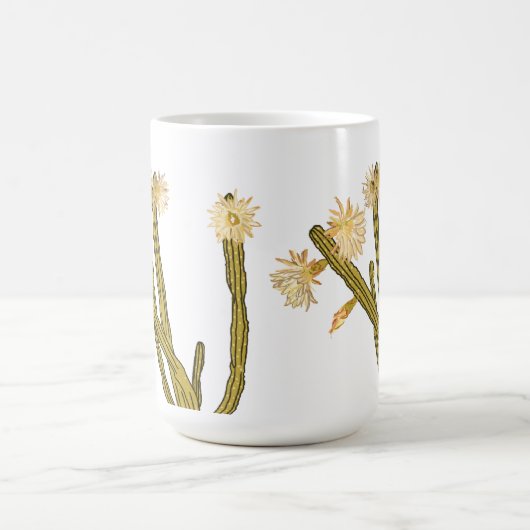 Kaktus-Blume Kaffeetasse (Mittel)