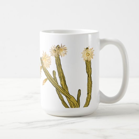 Kaktus-Blume Kaffeetasse (Rechts)