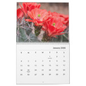 Kaktus-Blume Kalender (Jan 2026)
