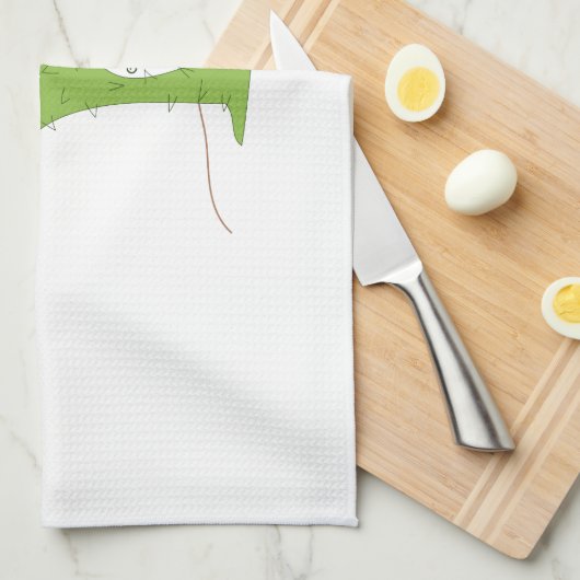 Kaktus-Blume Küchentuch (Viertel Falte)