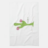 Kaktus-Blume Küchentuch (Vertikal)