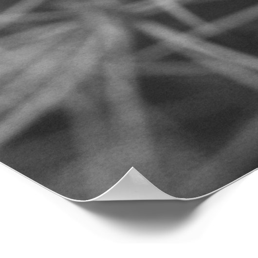 Kaktus-Blume Poster (Ecke)