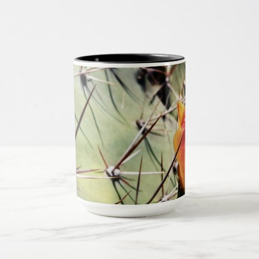 Kaktus Blume - Tasse (Zentrum)