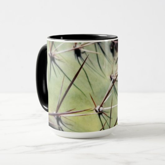 Kaktus Blume - Tasse (Vorderseite Links)