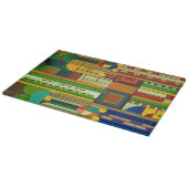 Kaktus-Blumen ein Ausschnitt-Brett Schneidebrett (Ecke)