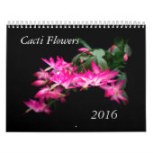Kaktus-Blumen Kalender (Titelbild)