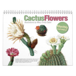 Kaktus-Blumen-Kalender Kalender