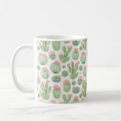 Kaktus Blumengarten Kaffeetasse (Links)