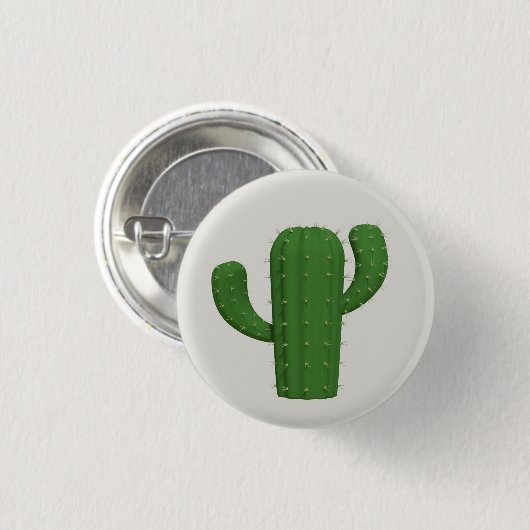 Kaktus Button (Vorne & Hinten)