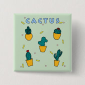 Kaktus Button (Vorderseite)