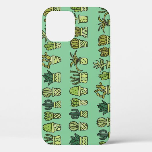 Kaktus Collection: HandGezeichnet Doodle-Set. Case-Mate iPhone Hülle (Rückseite)