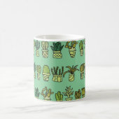 Kaktus Collection: HandGezeichnet Doodle-Set. Kaffeetasse (Mittel)