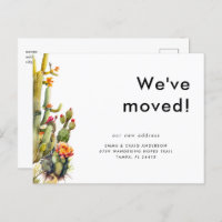 Kaktus, die wir bewegt haben