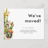 Kaktus, die wir bewegt haben postkarte (Vorderseite)