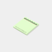 Kaktus-Fahne Post-it Klebezettel (angewinkelt)