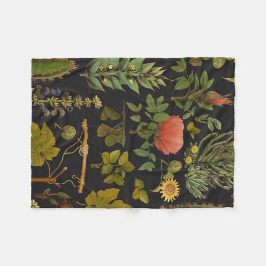 Kaktus Fleecedecke (Vorderseite (Horizontal))