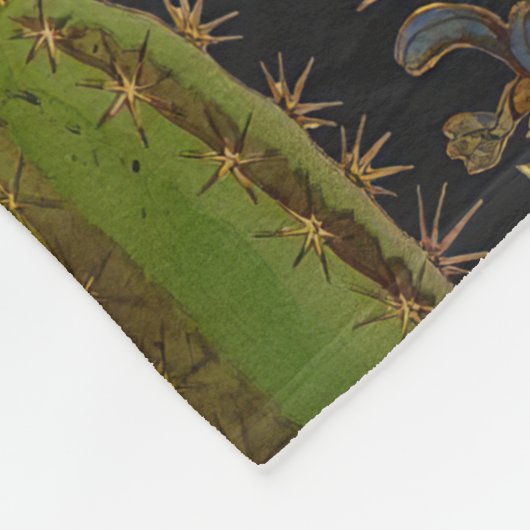 Kaktus Fleecedecke (Ecke)