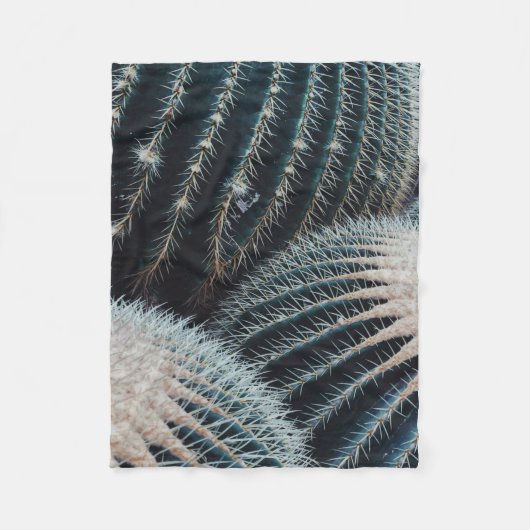 Kaktus Fleecedecke (Vorderseite)
