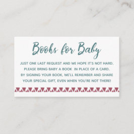 Kaktus für Baby Begleitkarte