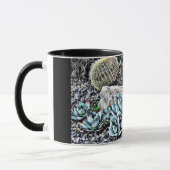 Kaktus-Garten in Orions-Tasse Tasse (Links)