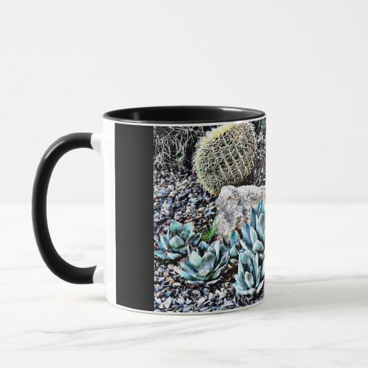 Kaktus-Garten in Orions-Tasse Tasse (Links)