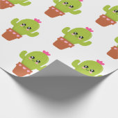 Kaktus Geschenkpapier (Ecke)