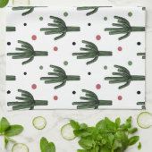 Kaktus Geschirrtuch (Gefaltet)