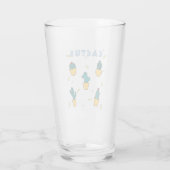 Kaktus Glas (Rückseite)