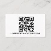 Kaktus Home Design Pflanze  Visitenkarte (Rückseite)